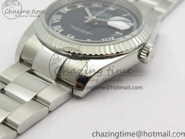 MiroTime 0501 Functional DateJust 36mm SS 116234 ARF 1:1 Best Edition Black Roman Dial On 904L SS Oyster Bracelet SA 3570